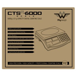 MyWeigh COUNTING SCALE 6000 Počítacia váha do 6kg/0,1g - ✔️ cena, recenzie | profiscales.sk