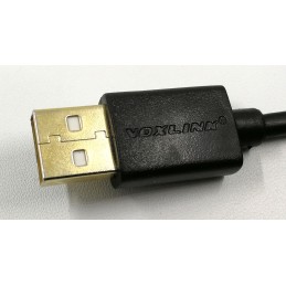 1m VOXLINK USB/microUSB kábel čierny