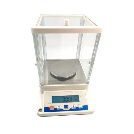 JA103PL analytická váha s duálnym rozsahom 110g/0,001g a 610g/0,01g RS232