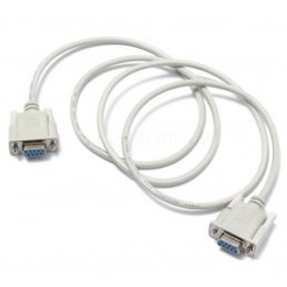 Null Modem kábel RS232 DB9F/DB9F