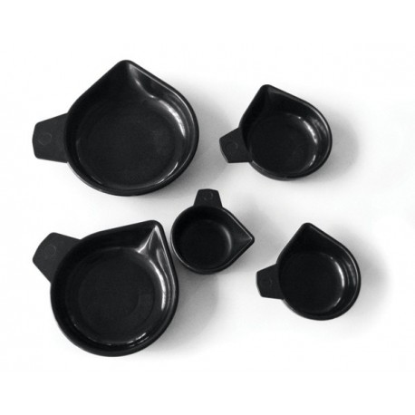 Sada 5 plastových misiek na váženie