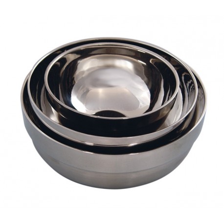 MyWeigh Sada nerezových misiek (ɸ14cm, 16cm, 18cm)