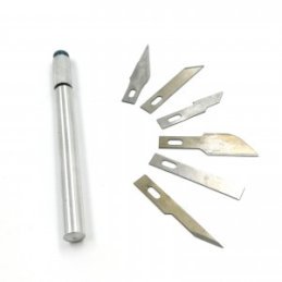 Hobby sada skalpel + 6 čepelí