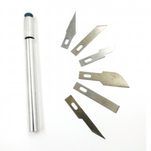 Hobby sada skalpel + 6 čepelí