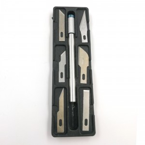 Hobby sada skalpel + 6 čepelí