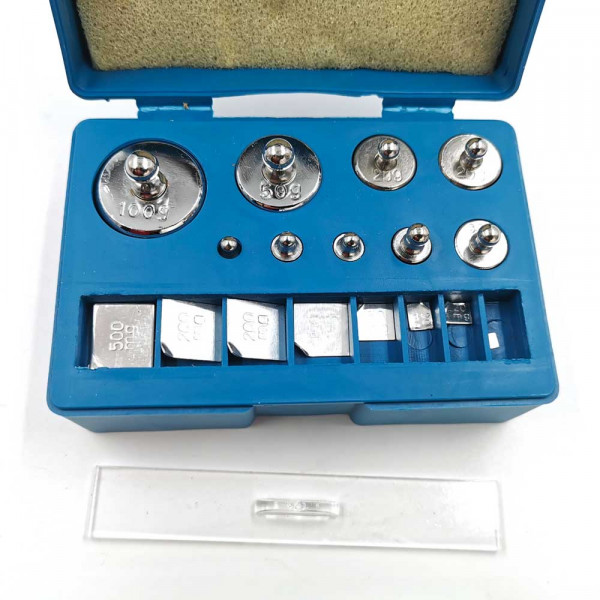 MV 211,1g sada 17ks kalibračných závaží od 10mg-100g