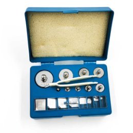 MV 211,1g sada 17ks kalibračných závaží od 10mg-100g