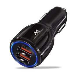 Maclean Energy nabíjačka do auta QC 3.0  MCE478 B - čierna Qualcomm Quick Charge QC 3.0 - 5V / 3A, 9V / 1,8A, 12V / 1,6A