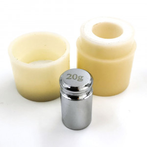 20g M1 kalibračné závažie s púzdrom