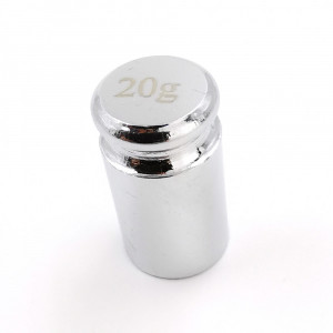 20g M1 kalibračné závažie s púzdrom