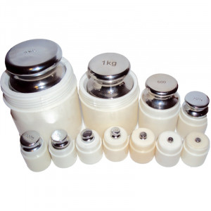 1g M1 kalibračné závažie s púzdrom